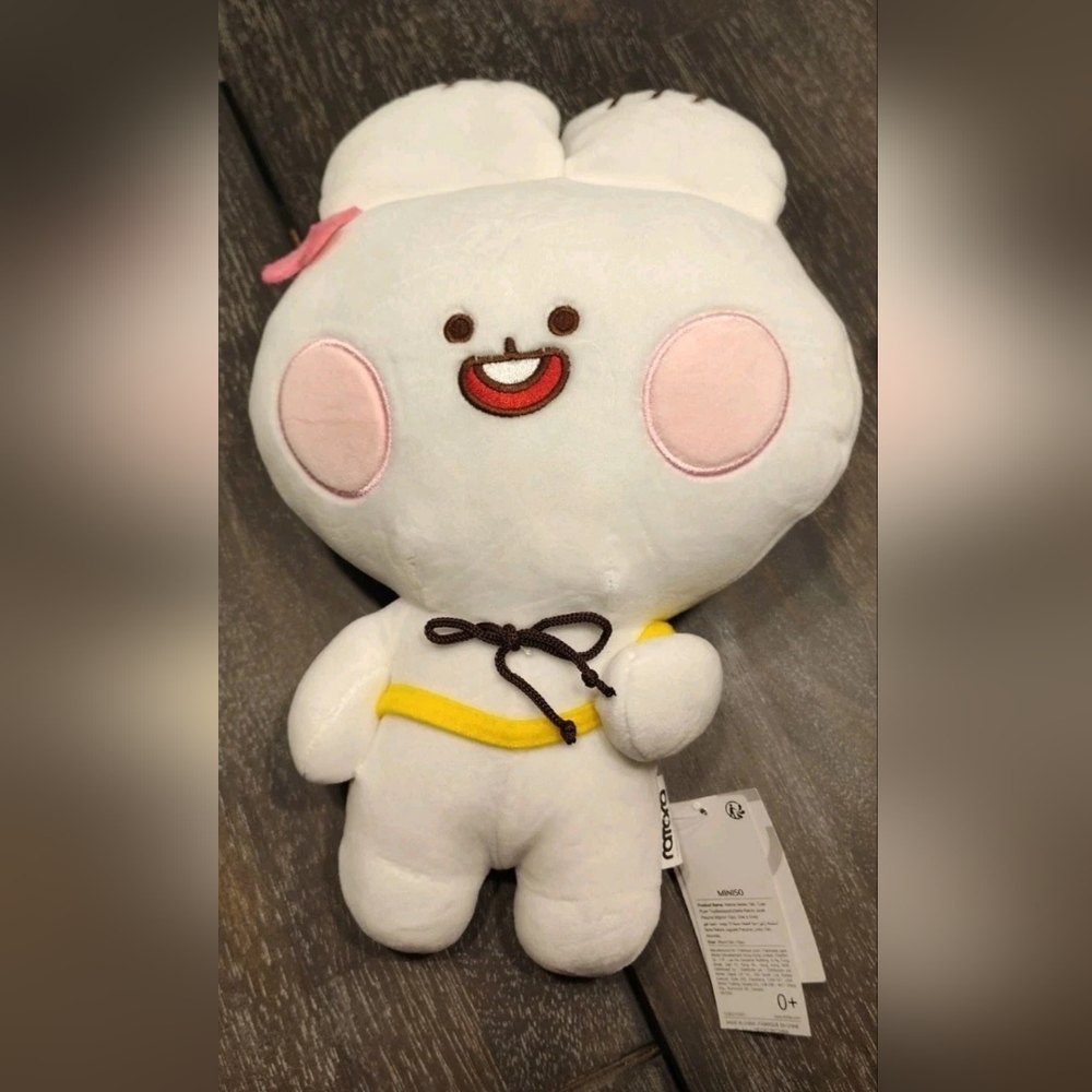 Miniso Ratora Series Cute Plush Toy New With Tags White Adorable